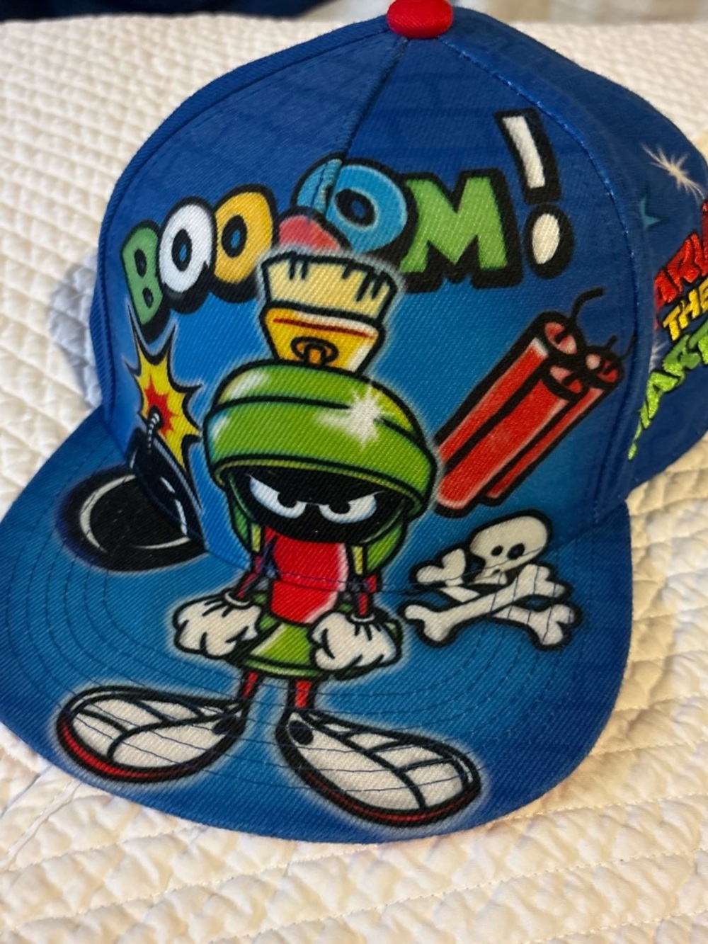 Looney Tunes "Marvin the Martian" Snapback Hat Warner Bros Studio
Graffiti Paint